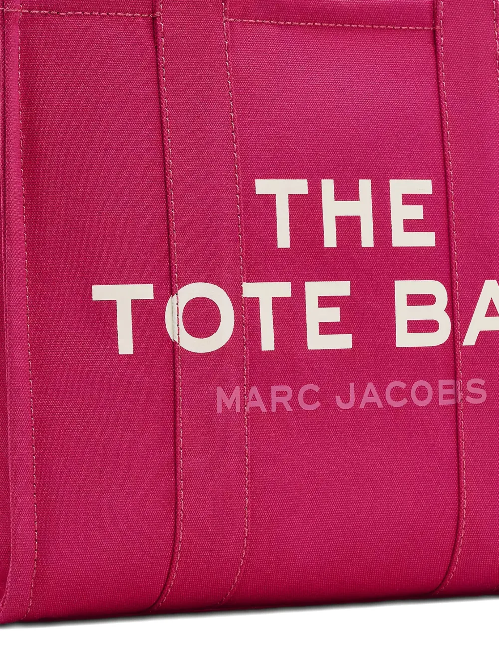Marc Jacobs Grote shopper met logoprint Roze