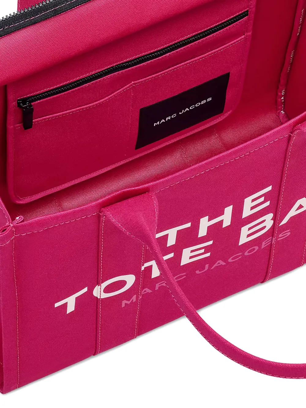 Marc Jacobs Grote shopper met logoprint Roze