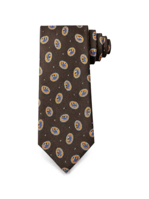 Bona Furtuna paisley-print tie