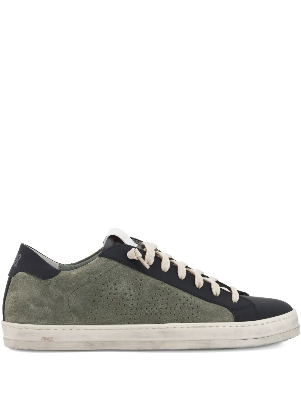 P448 John perforated suede sneakers Green