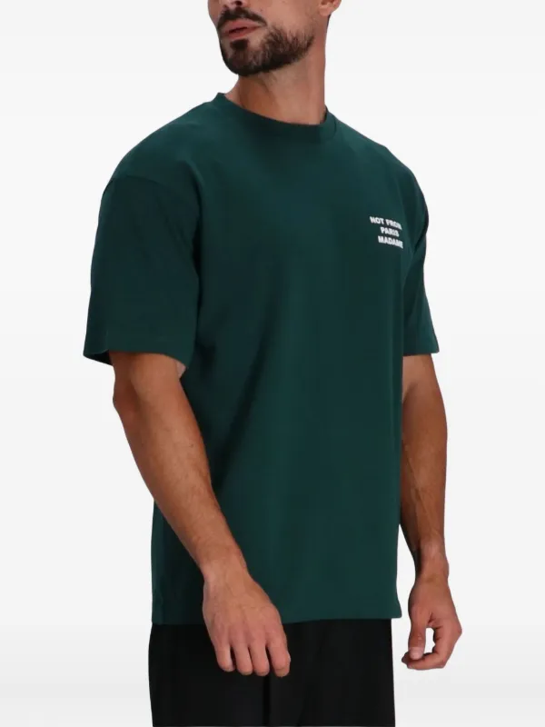 Tシャツ・カットソー DROLE DE MONSIEUR Short-sleeved t-shirts Drôle De Monsieur short-sleeve Slogan T-shirt | FARFETCH