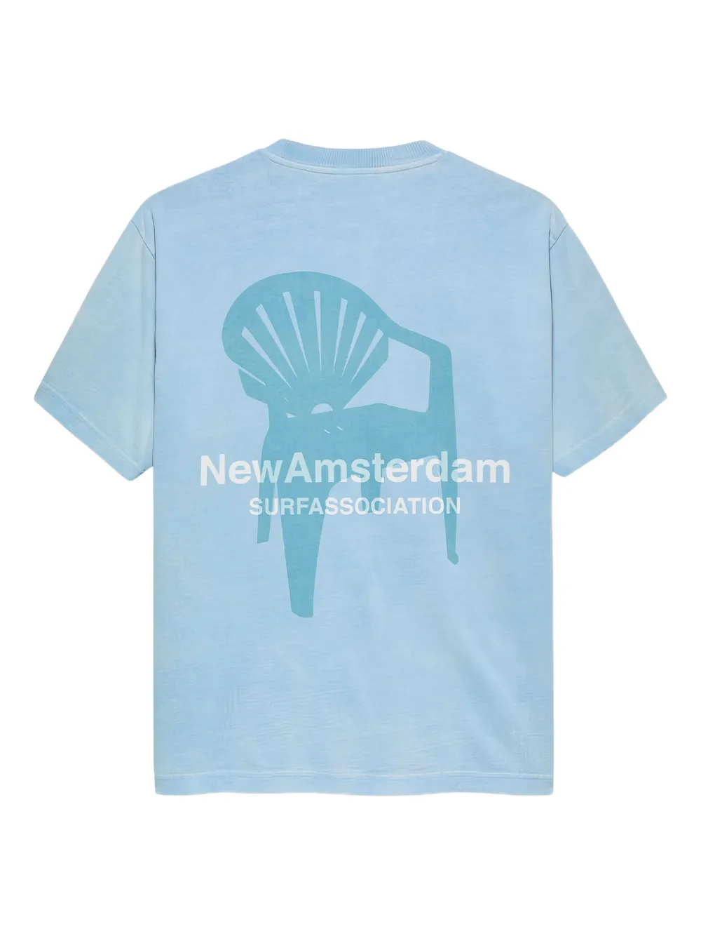 NEW AMSTERDAM T-shirt met print Blauw