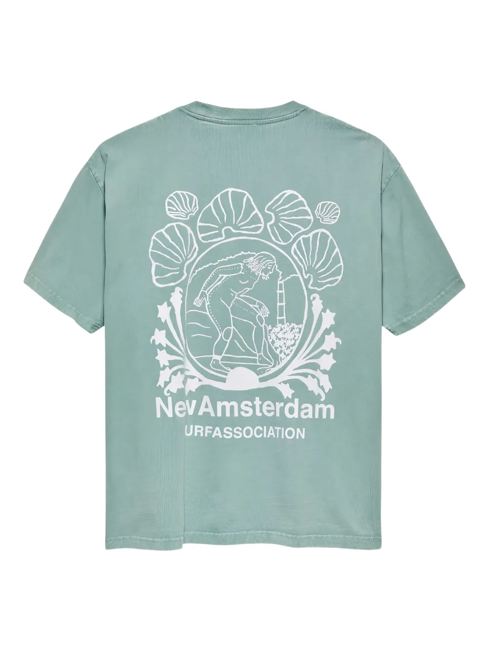 NEW AMSTERDAM Lost Surfer shell-print T-shirt | T-Shirts | Image 2