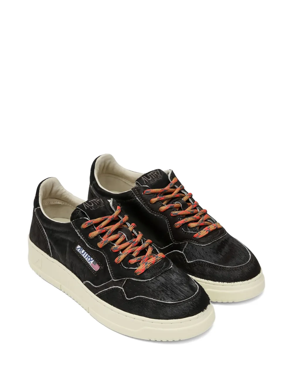 Autry Medalist pony-hair sneakers - PE03