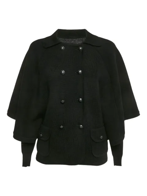 Diane Von Furstenberg Vintage cape-design wool cardigan
