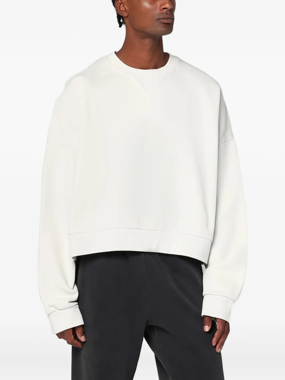 ENTIRE STUDIOS sudadera con cuello redondo | blanco | Image 1
