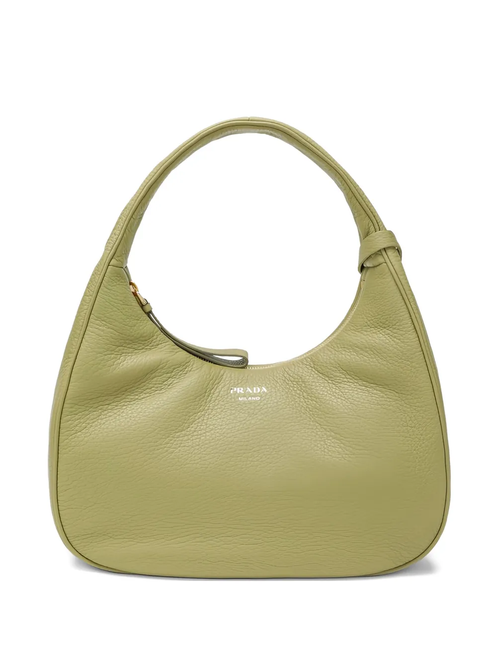 Prada Borsa a spalla in pelle piccola - Verde
