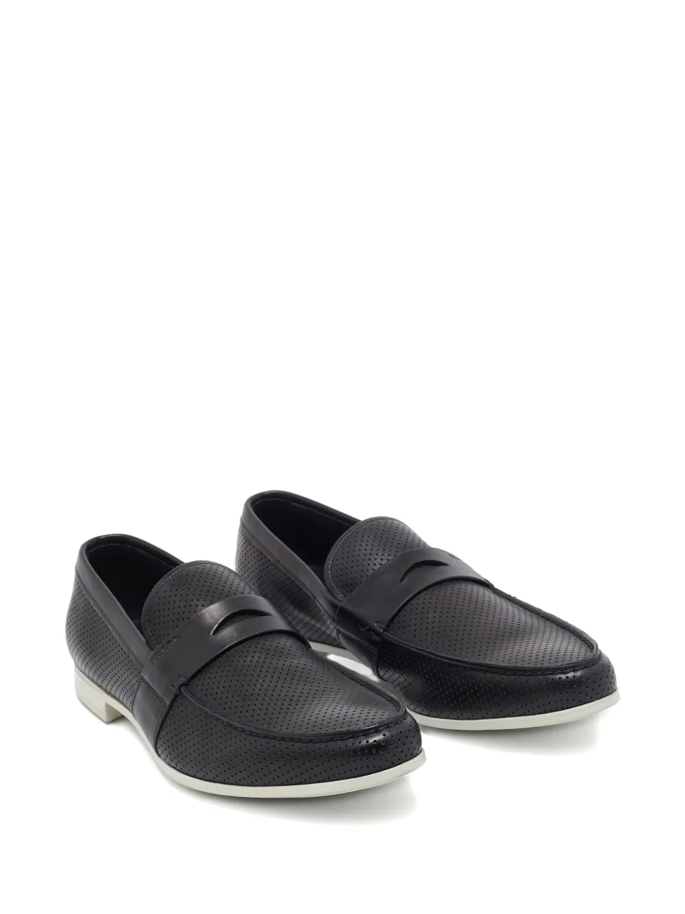 Prada Pre-Owned mocassins en cuir | Image 2
