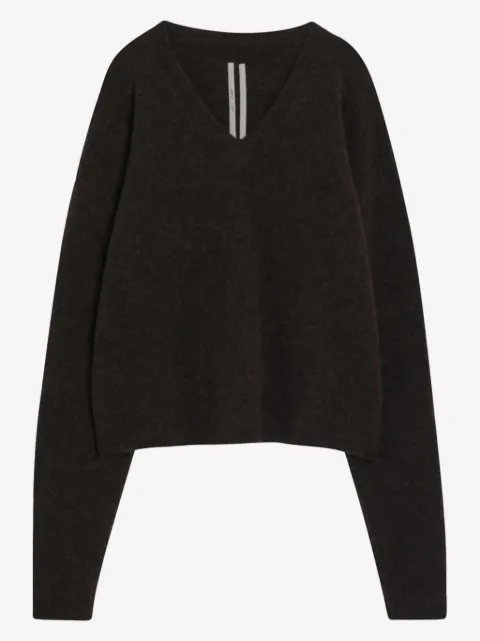 Rick Owens v-neck wool sweater