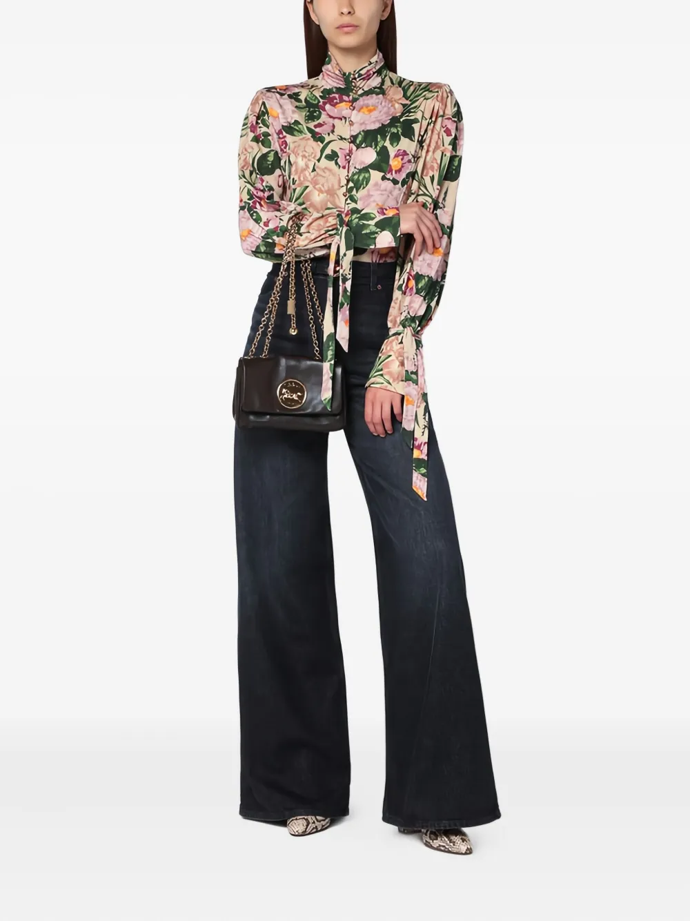 Chloé Shirt met bloemenprint - Roze