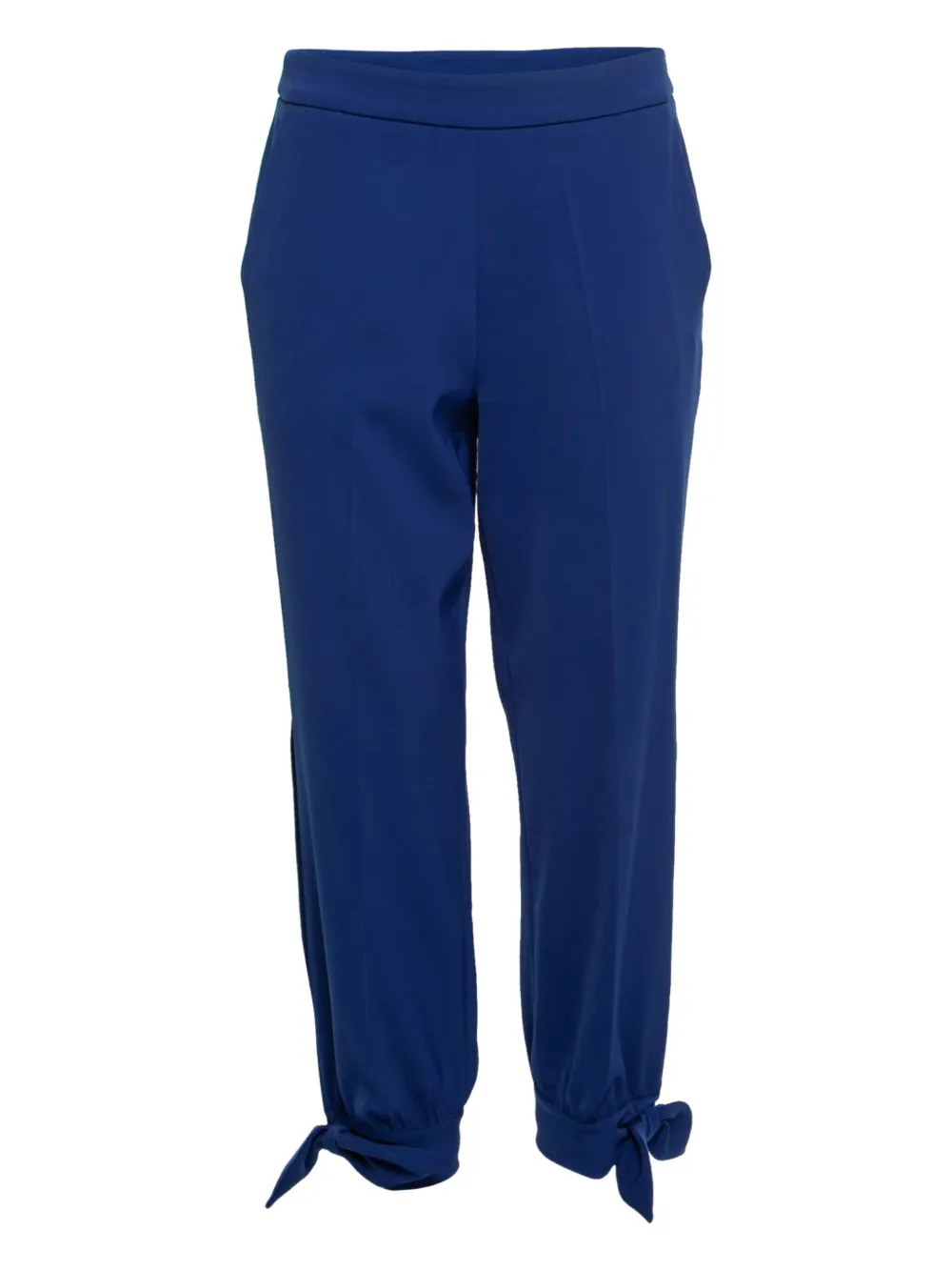 Moschino Pre-Owned 2024 broek met gestrikte manchetten - Blauw