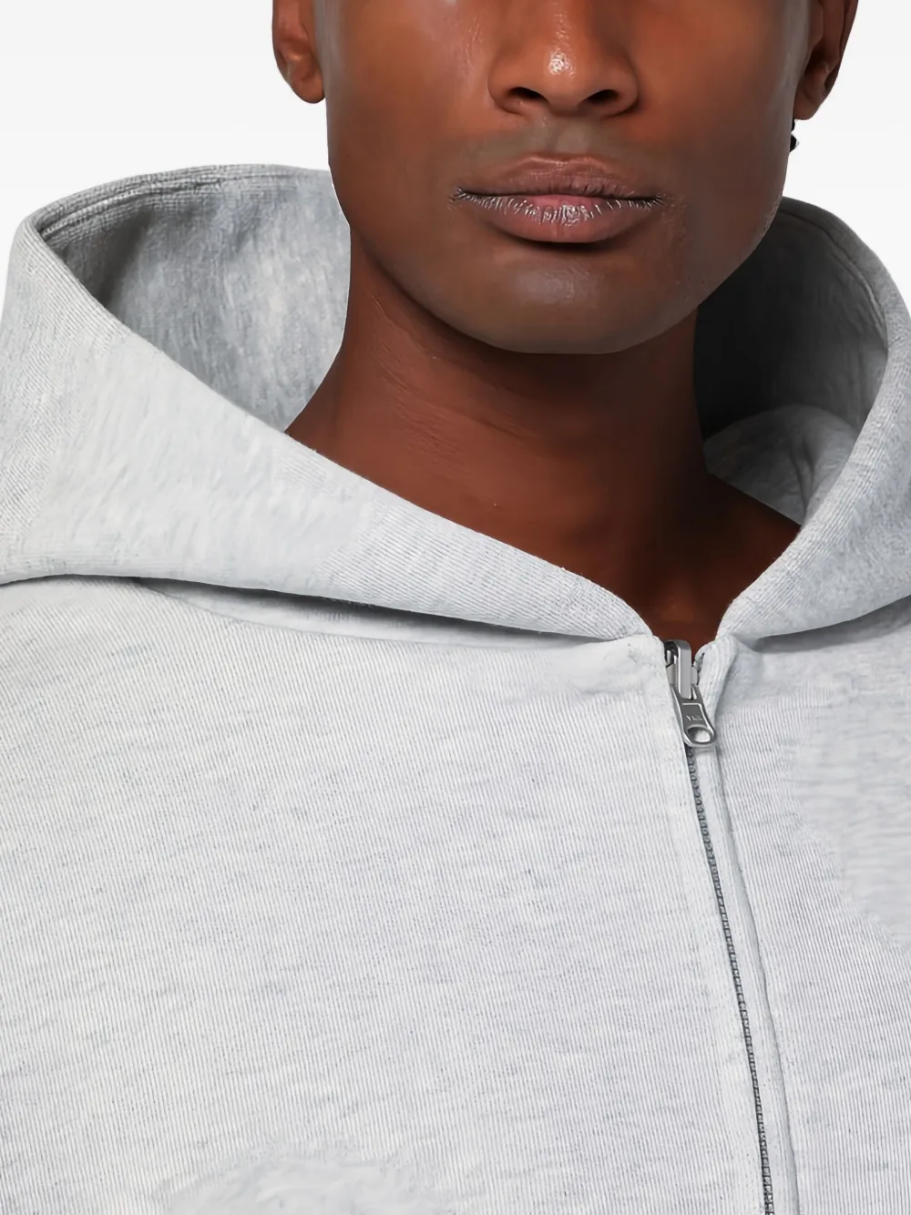 ENTIRE STUDIOS Hoodie met rits Grijs