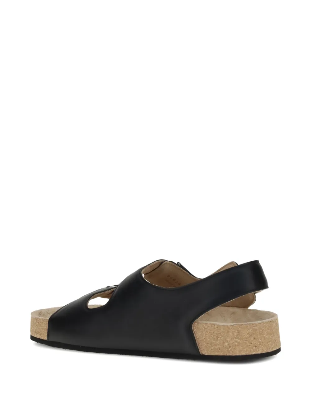 Balenciaga buckle-slingback sandals Black