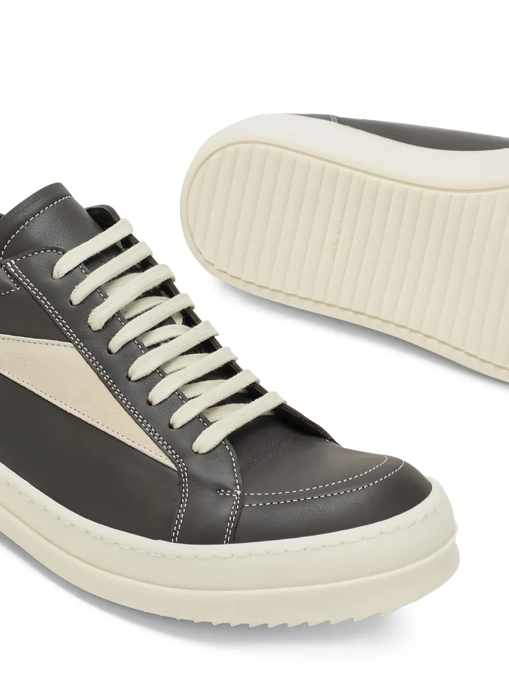 Rick Owens Vintage leather sneakers Grey