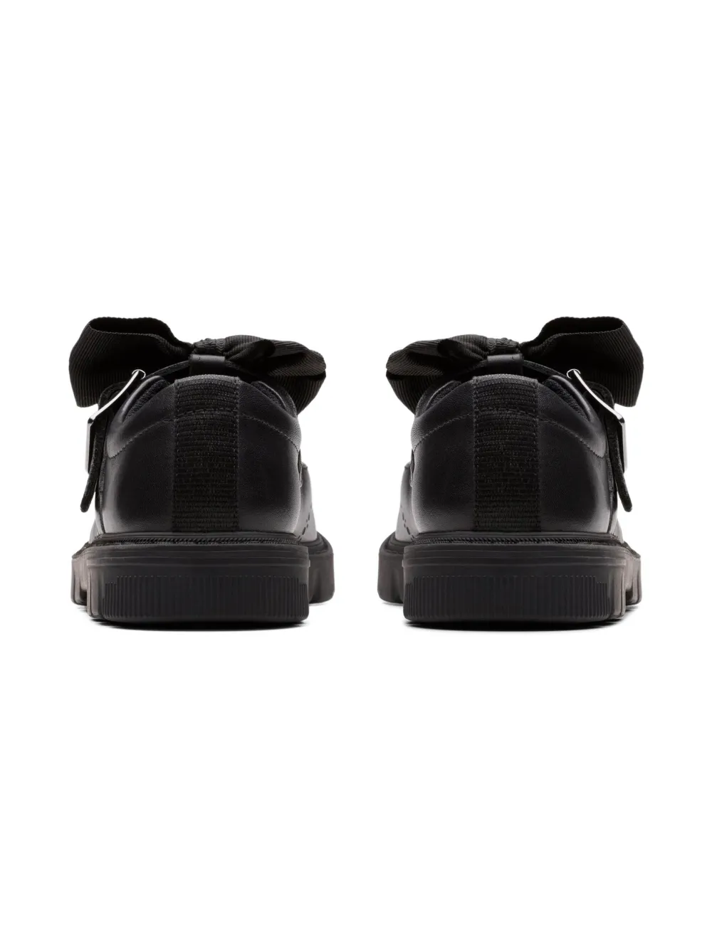 Clarks Kids bow-detail shoes Zwart