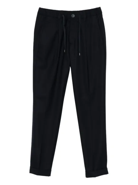 Herno pleated drawstring trousers
