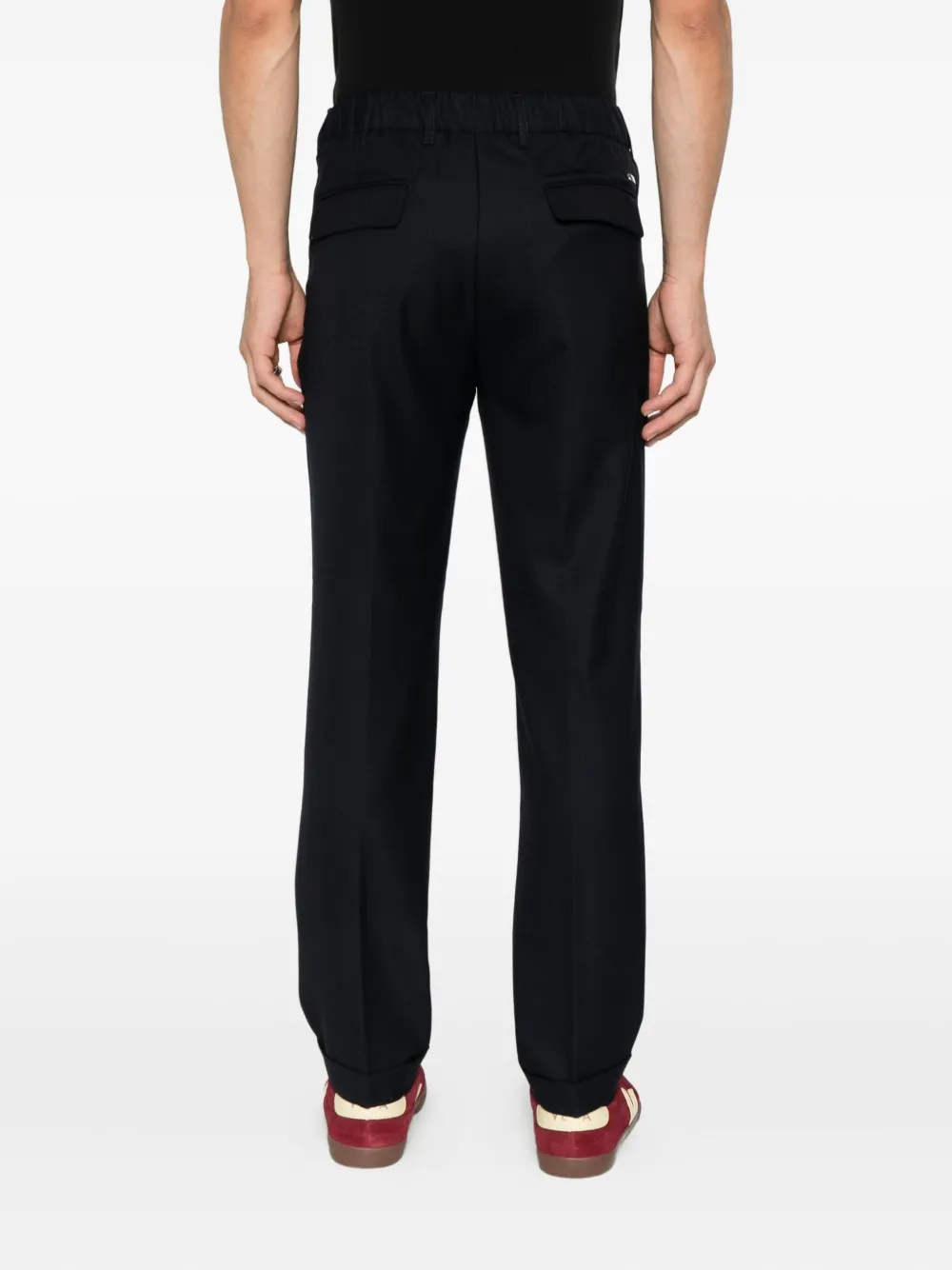 Herno Broek met trekkoord Blauw
