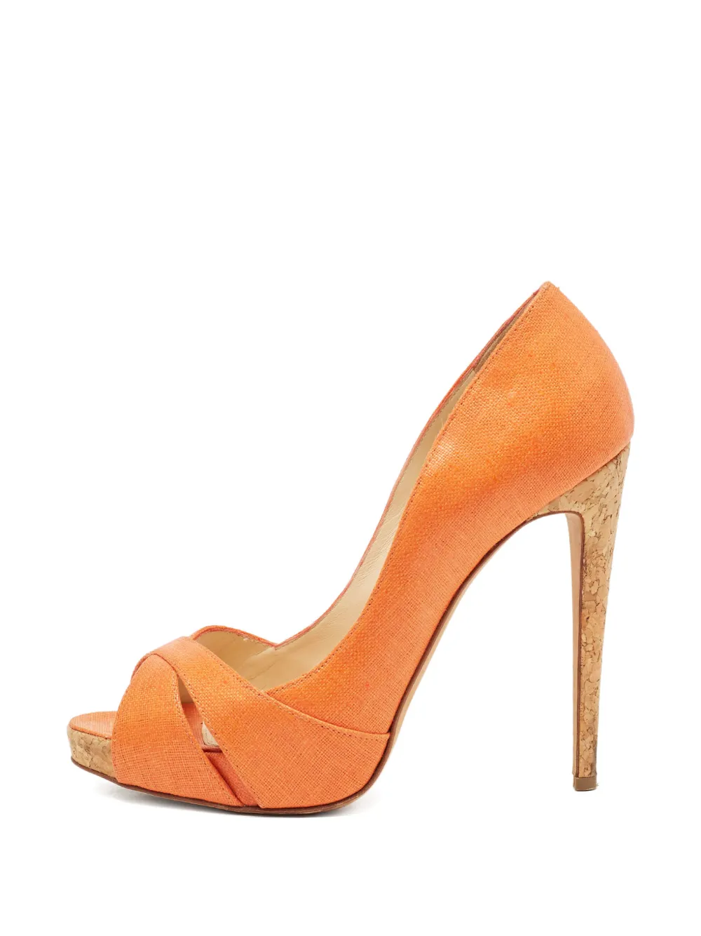 Alexandre Birman Pumps a punta aperta 120mm - Arancione