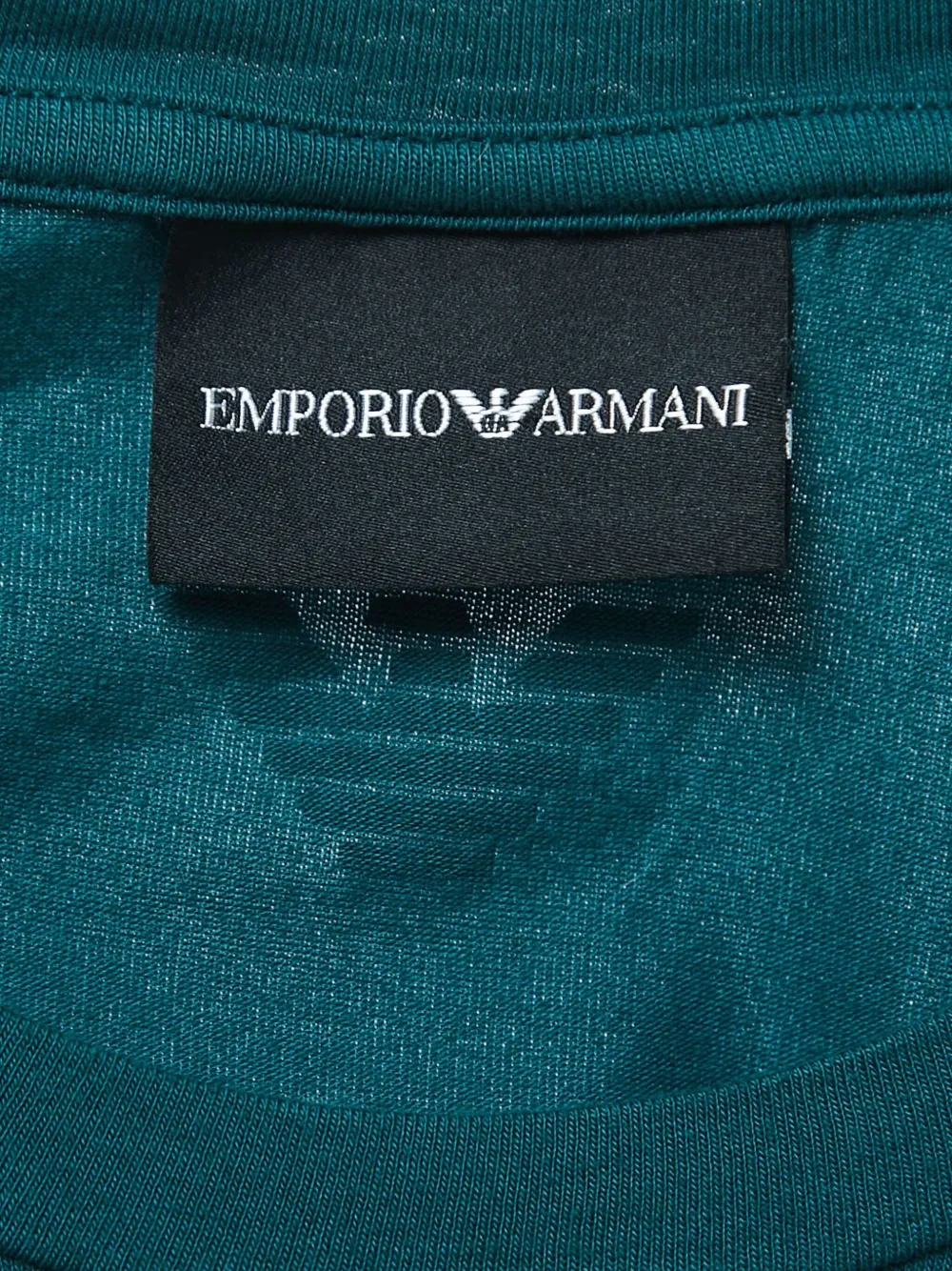 Pre-owned Emporio Armani Short-sleeves T-shirt In Green