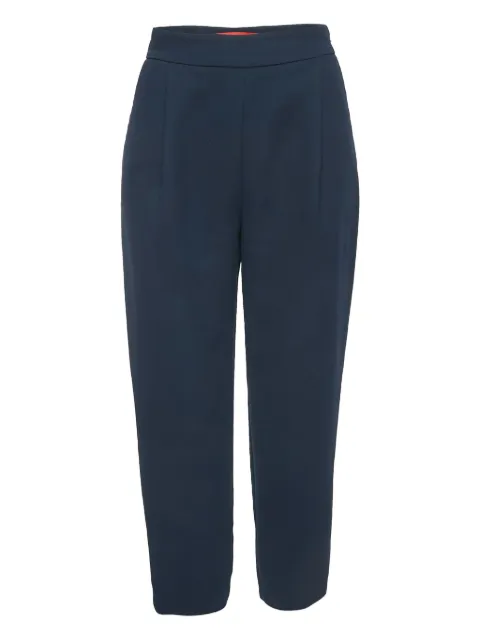 Carolina Herrera Vintage 2024 Pleated Crepe Trousers