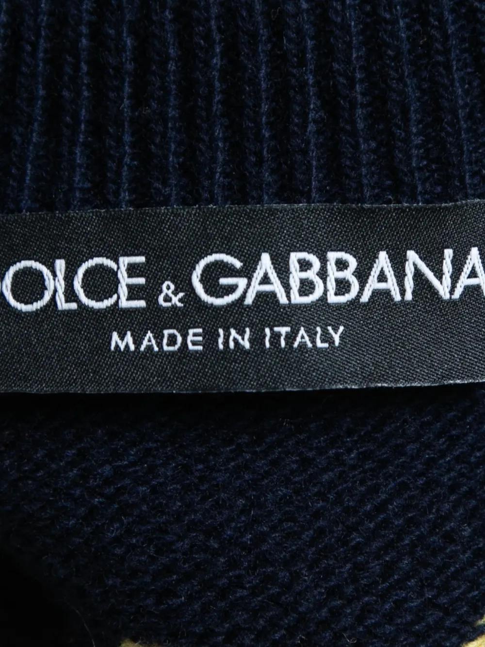 Pre-owned Dolce & Gabbana Cashmere Sweater In Blue