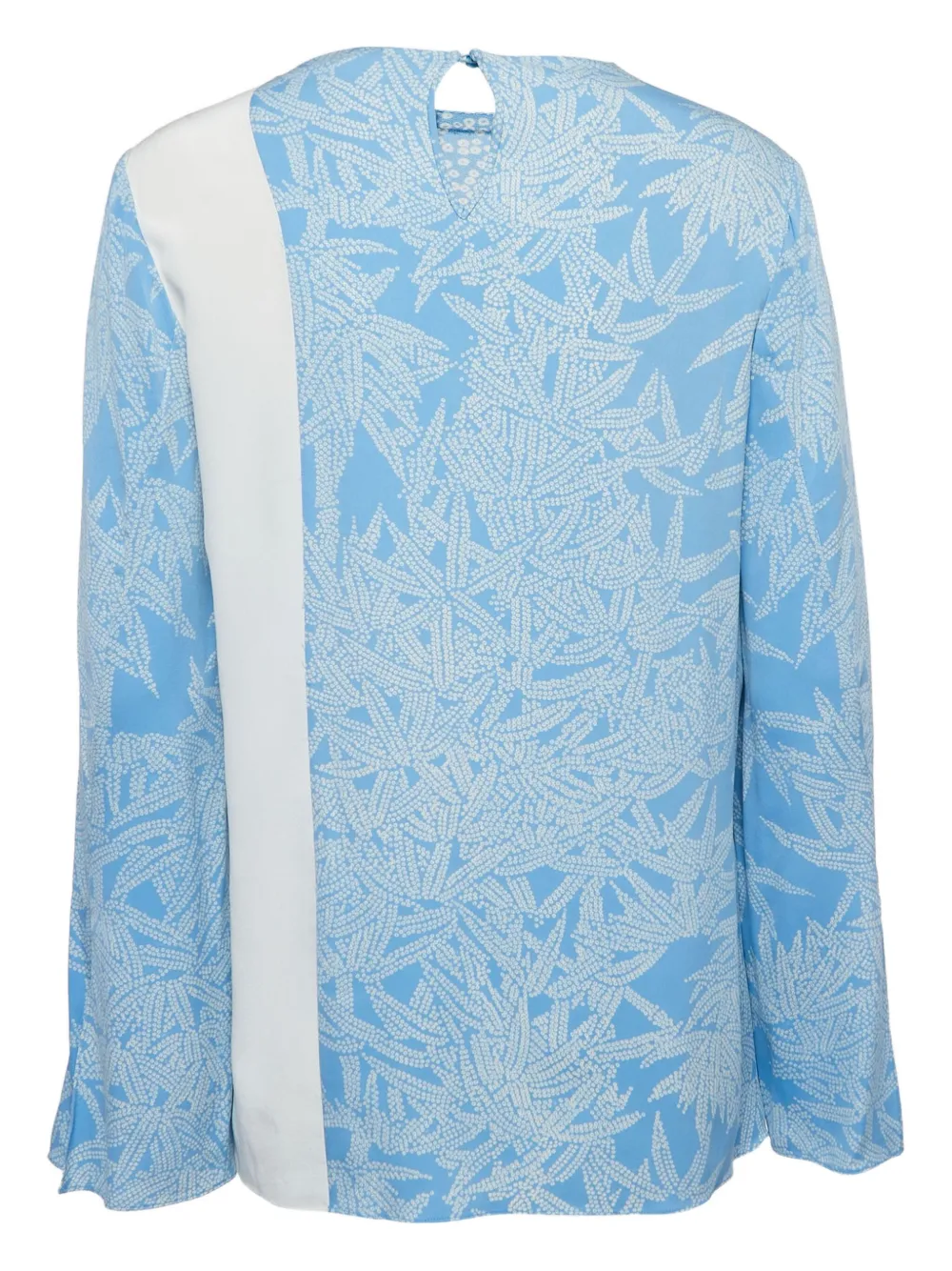 Diane Von Furstenberg Vintage leaf-print panel blouse | Image 2