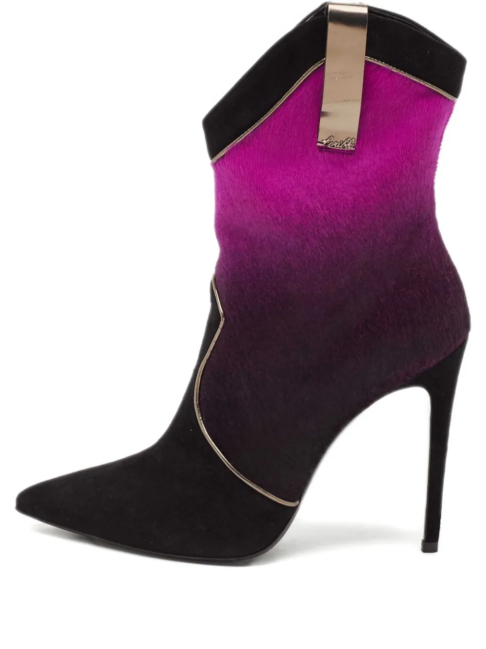 Loriblu botas cowboy con tacón de 120mm | morado | Image 1