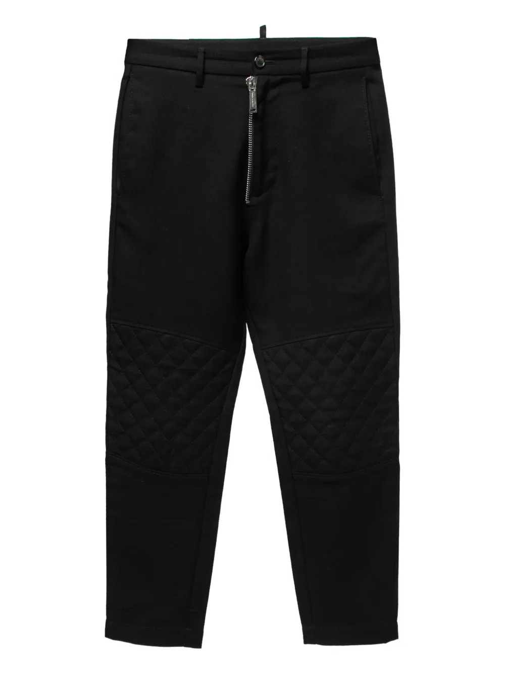 DSQUARED2 zip-fly wool trousers | Black | Image 1