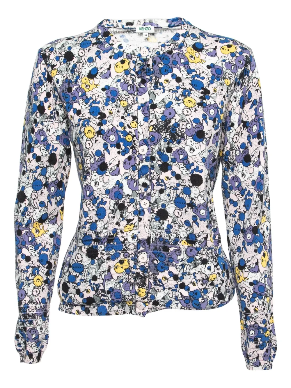 Kenzo Pre-Owned printed cardigan | Blue | Image 1