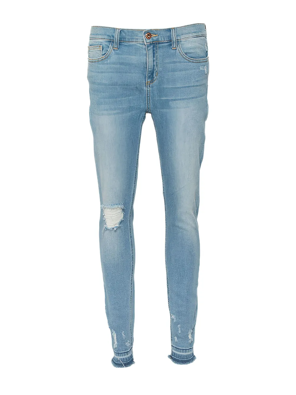 Pre-owned Peek Distressed Jeans In Blue