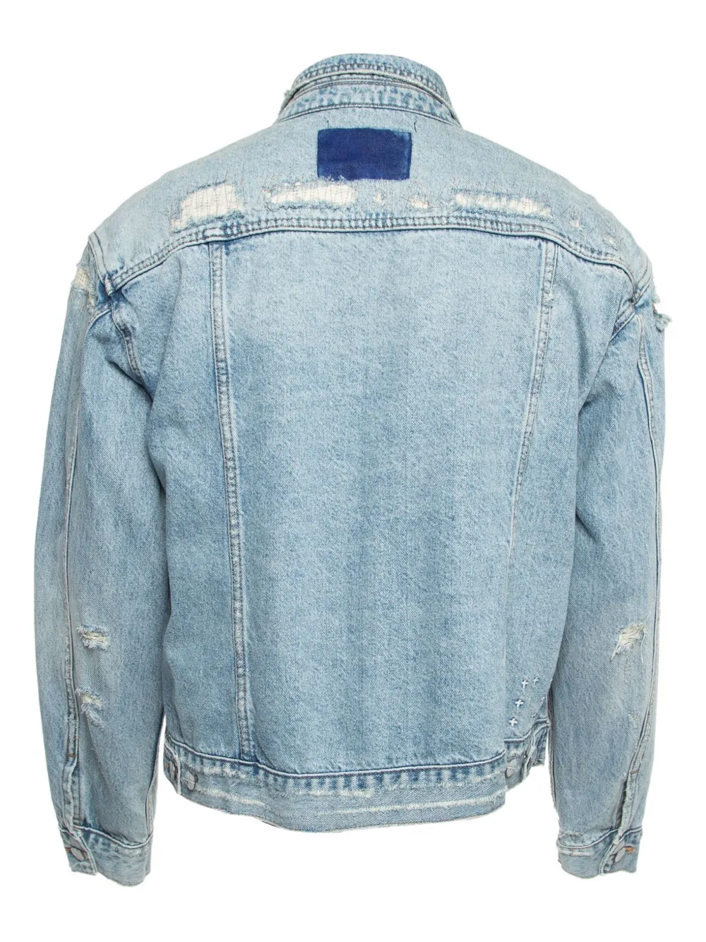 KSUBI ダメージデニムジャケット Ksubi acid-wash Distressed Denim Jacket | Blue | FARFETCH