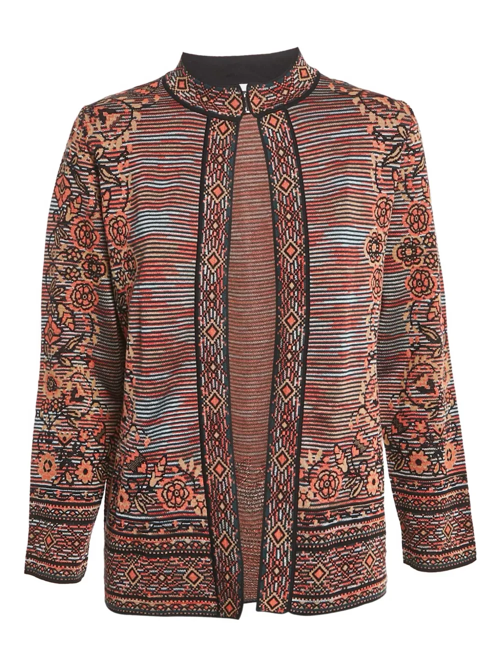 Missoni Pre-Owned floral striped cardigan | Brown | Image 1