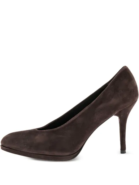 Stuart Weitzman 95mm suede pumps
