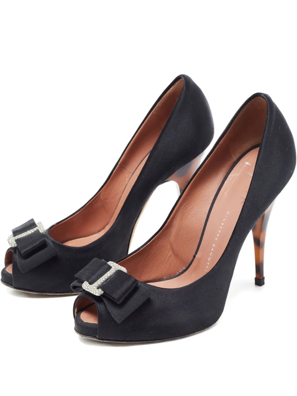 Giuseppe Zanotti Vintage Pumps con fiocco 120mm - Nero