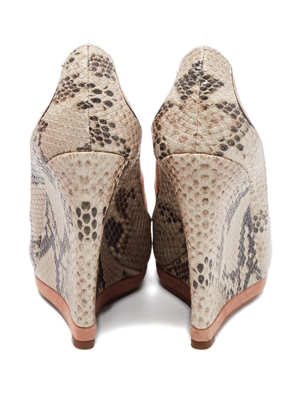 Tory Burch Sandalen met sleehak - Beige