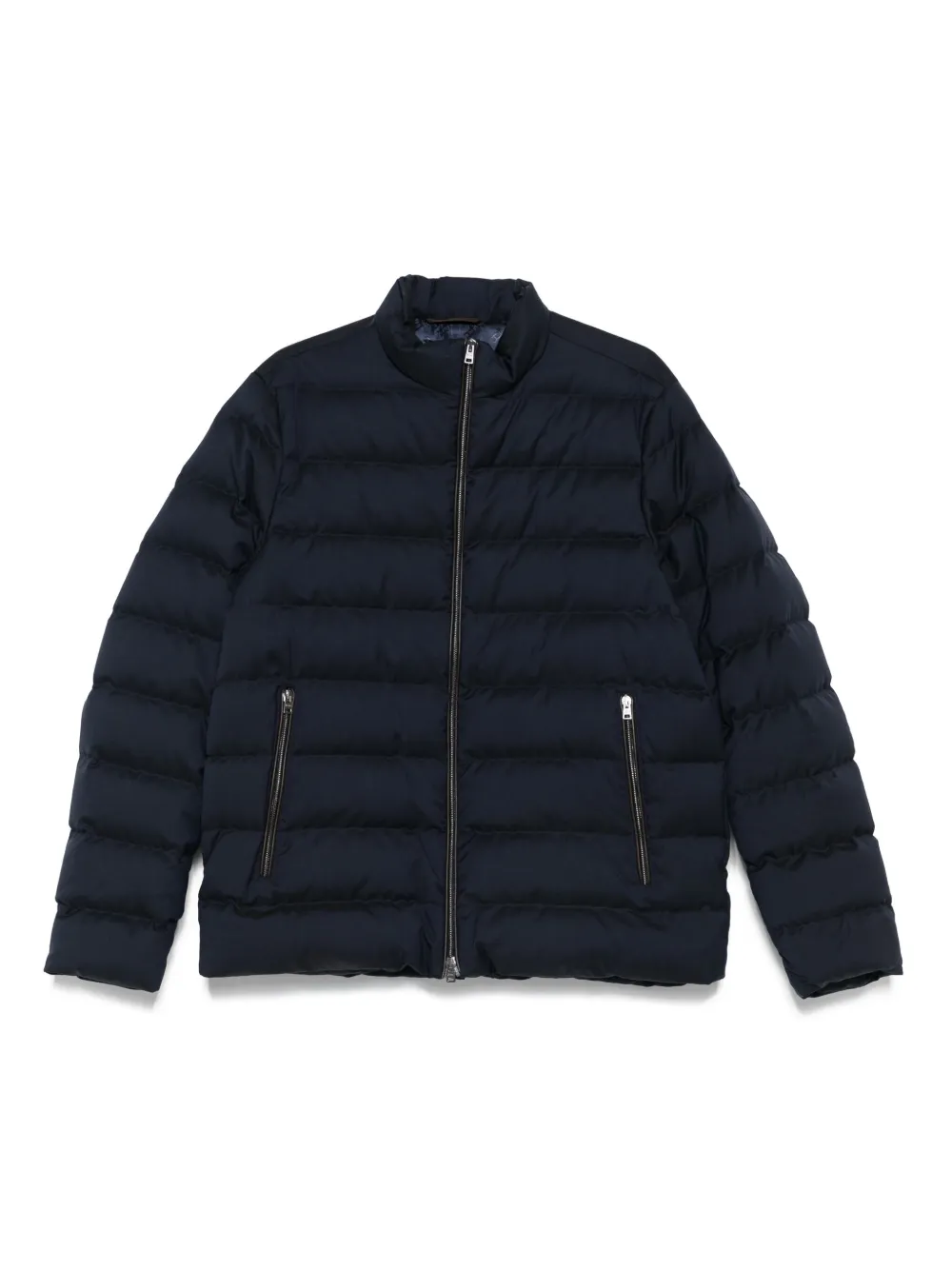Herno padded zip-front jacket Blauw