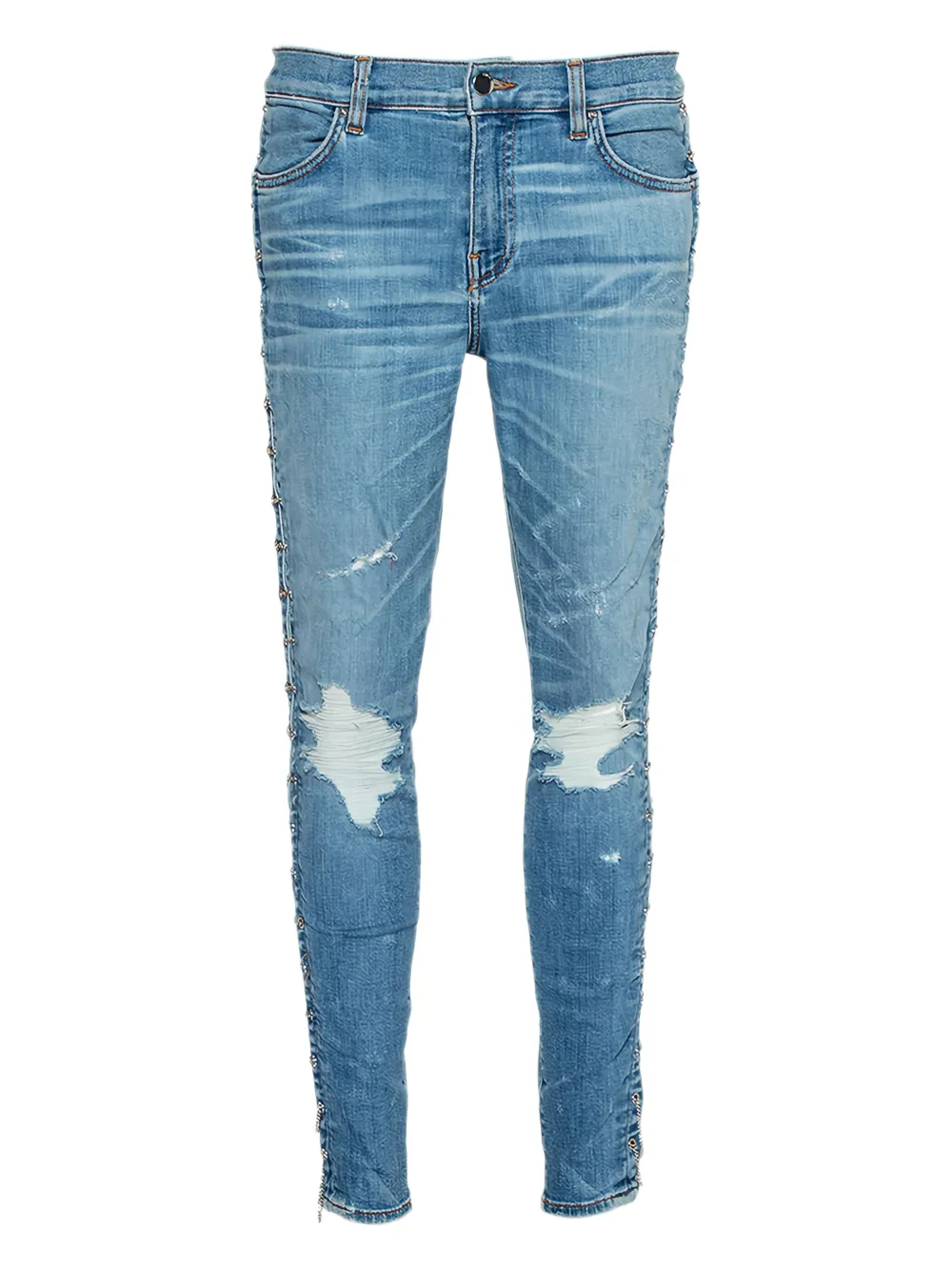 AMIRI Pantaloni con effetto vissuto 2024 - Blu
