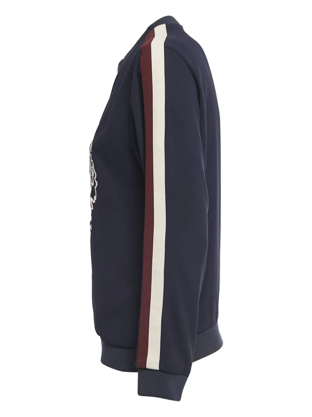 Kenzo Pre-Owned 2023 tiger-embroidered sleeve-stripe sweatshirt | Image 2