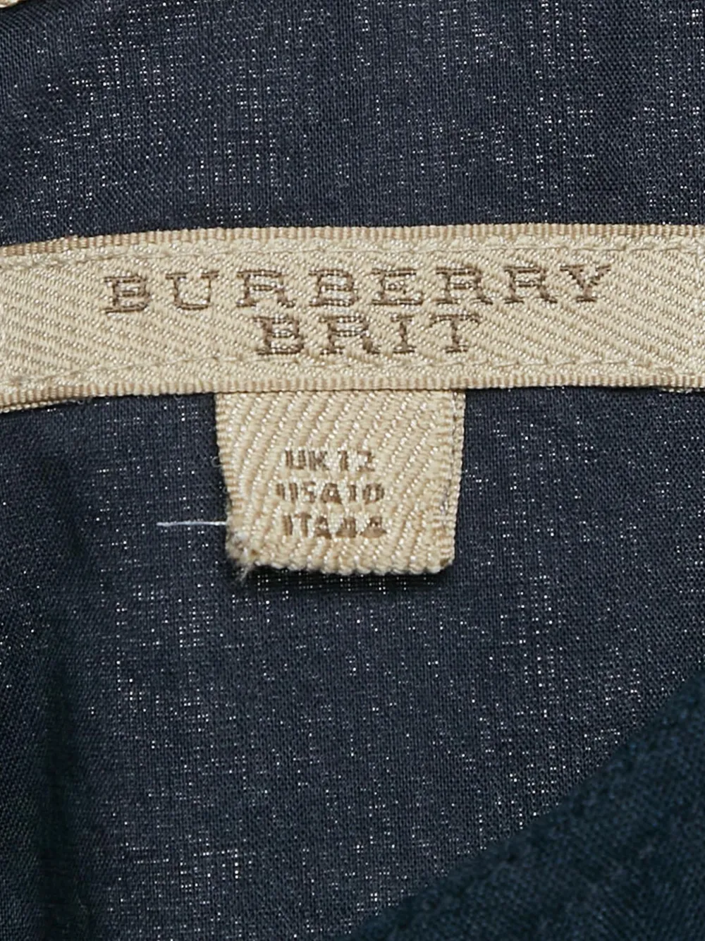 Pre-owned Burberry 1103634 Navy Blue