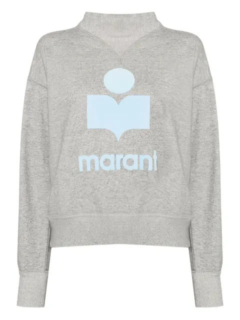 ISABEL MARANT logo high-neck sweatshirt