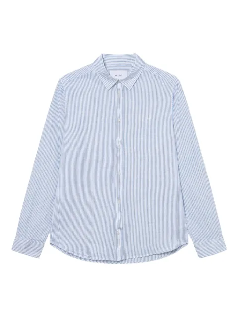 Les Deux Konrad striped cotton shirt