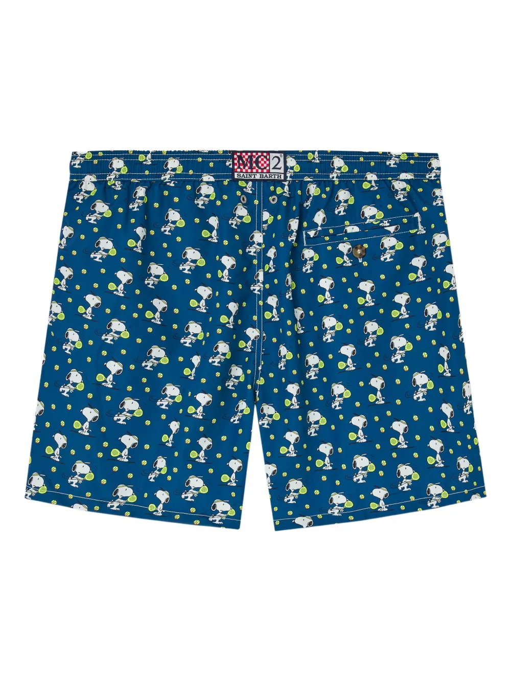 MC2 Saint Barth Zwembroek met print Blauw
