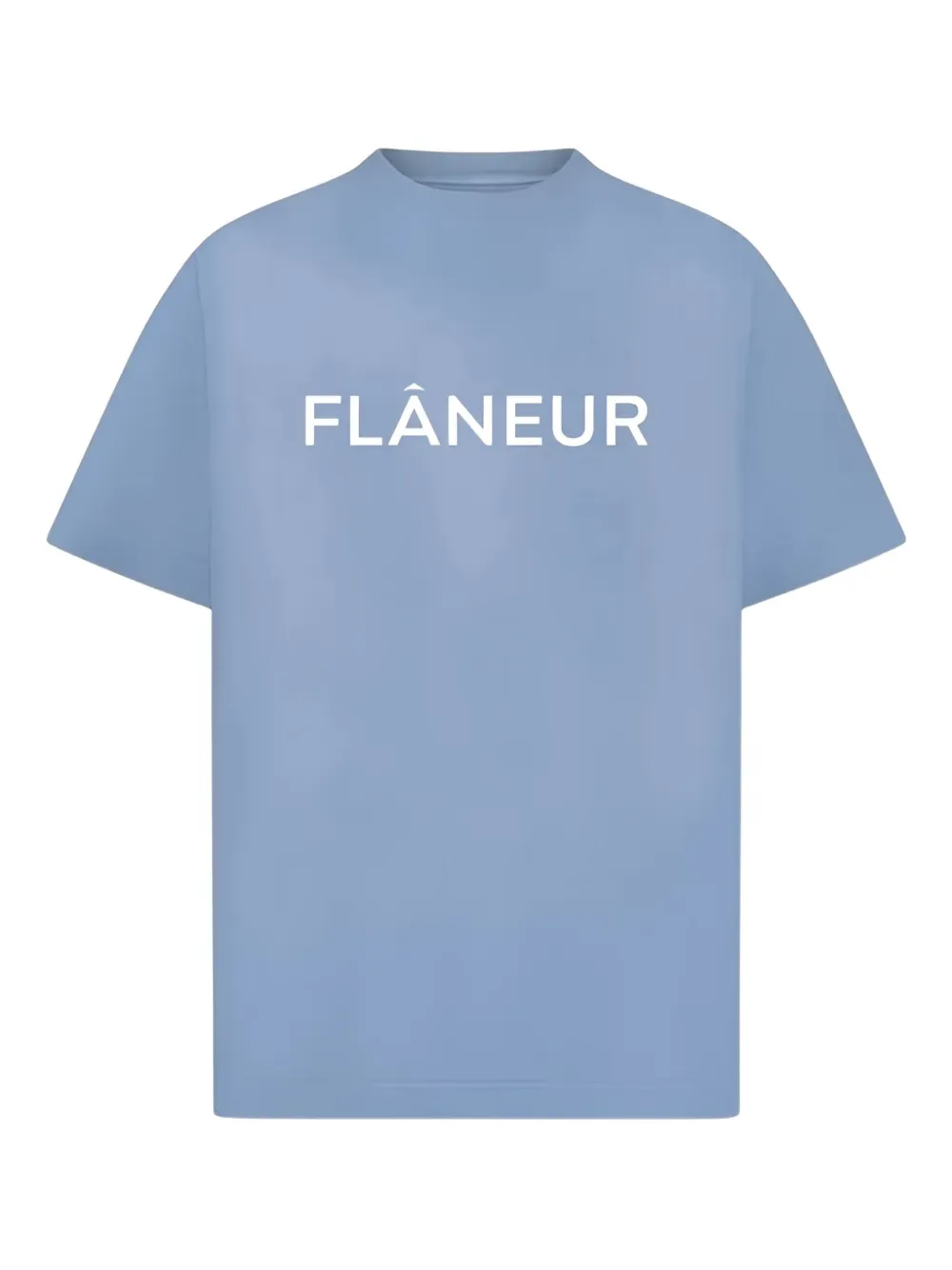 FLÂNEUR logo t-shirt | Blue | Image 1