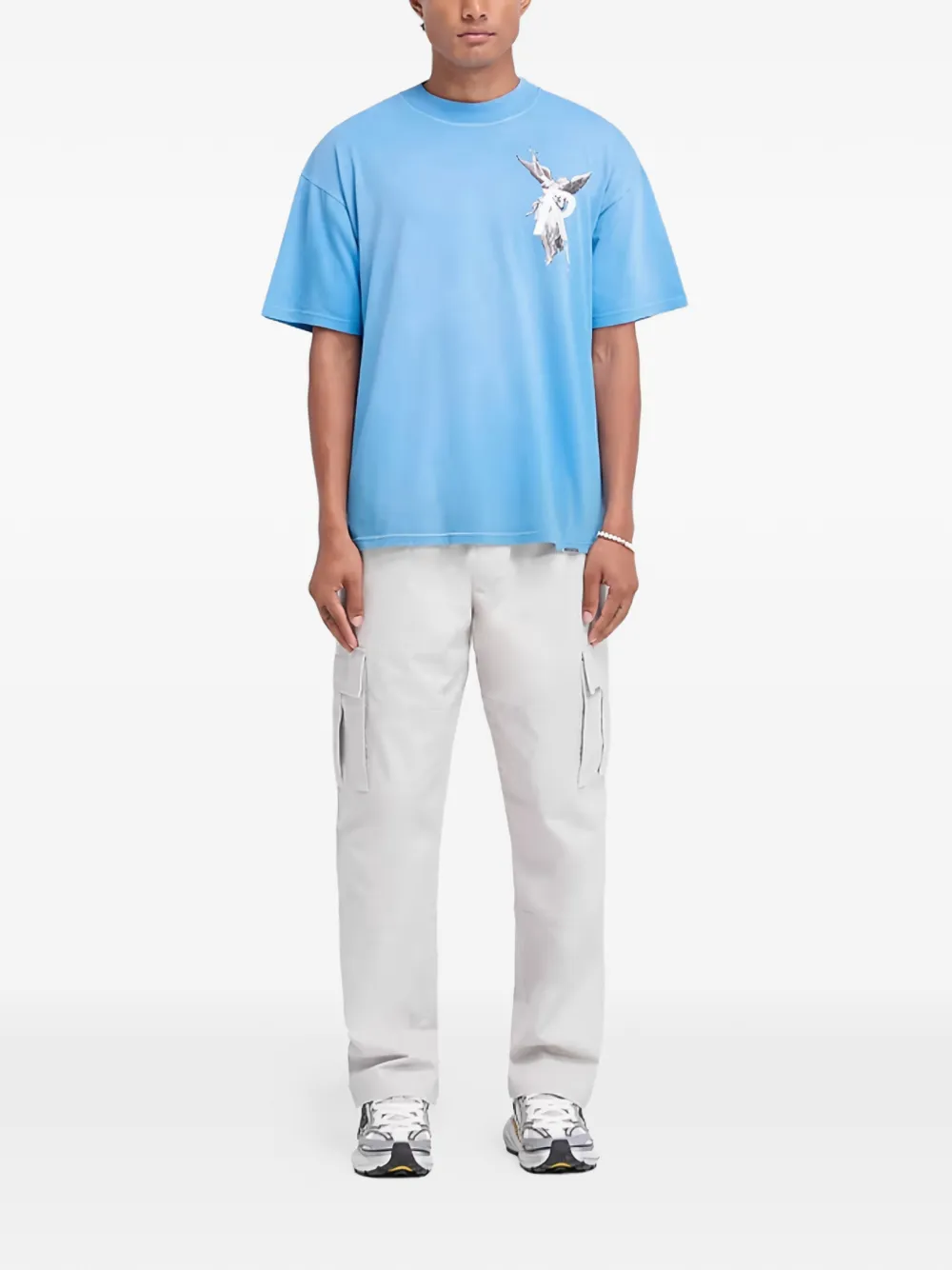 Represent elastic-waist trousers | Regular-Fit & Straight Leg Pants | Image 2