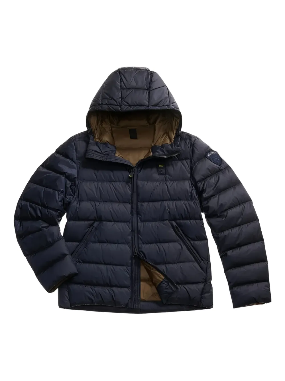 Blauer hooded quilted jacket | Blue | Image 1