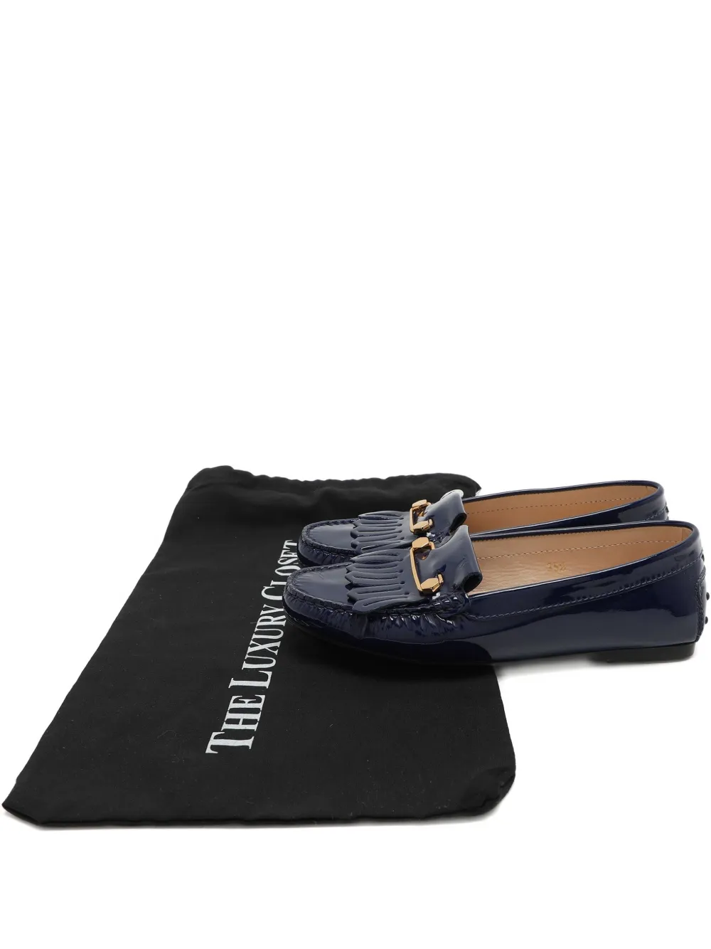 Tod's Vintage Mocassini con frange - Blu