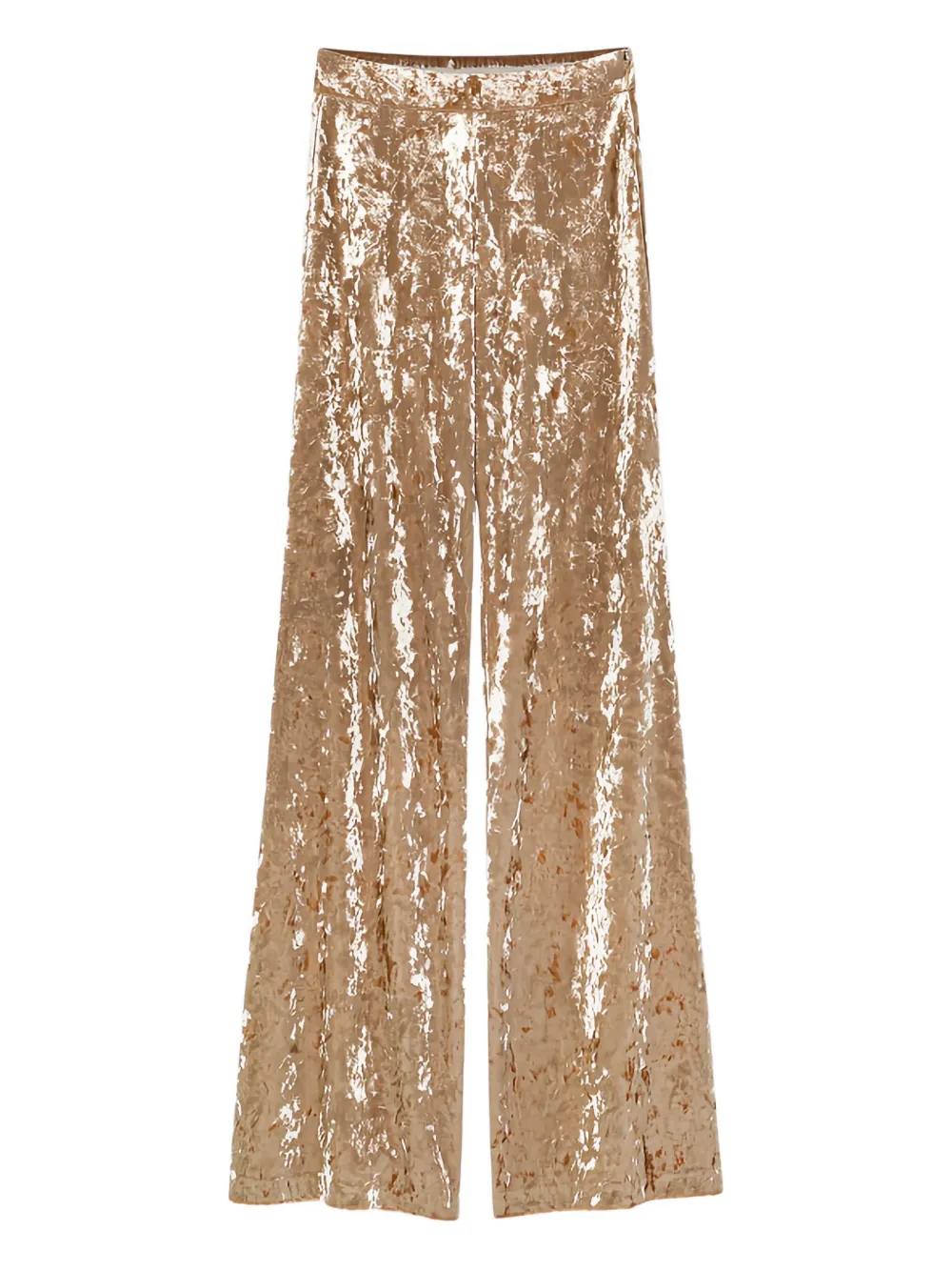 Forte Fluwelen broek Goud