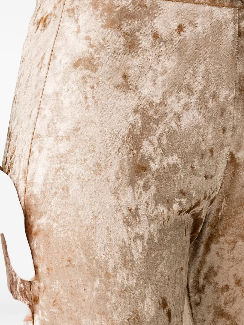 Forte Fluwelen broek Goud