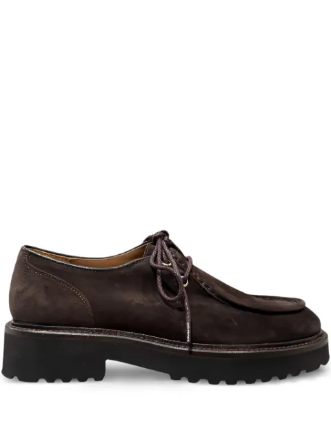 CALCE lace-up lug-sole Derby shoes