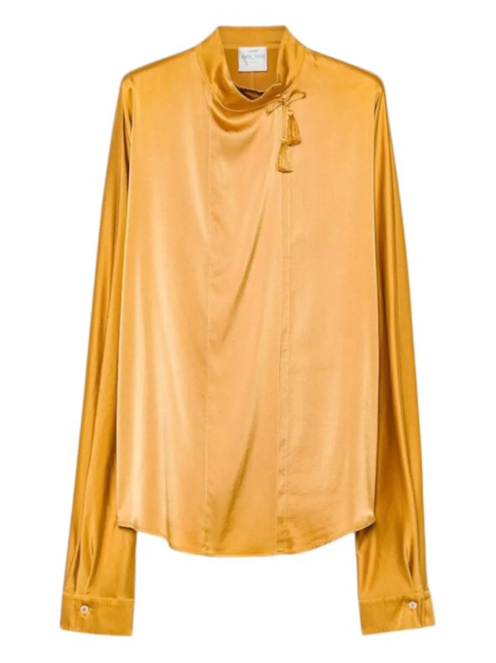Forte Blouse met kwastjes Geel